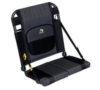 GCI Outdoor SitBacker Siège de canoë réglable avec support dorsal Noir