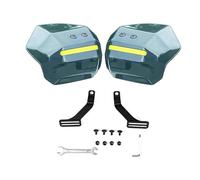 GCLANXI 1 ensemble de protection contre le vent, la pluie et le soleil, facile à installer, protège-mains for scooter, moto, VTT, avec bande réfléchissante nocturne(A1)