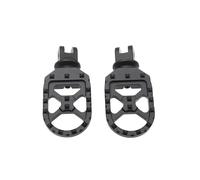 GCLANXI Convient for Ducati Scrambler 400 800 1100 2014-2021 Repose-pieds avant et arrière réglables for moto Repose-pieds rotatifs(Rear Black)