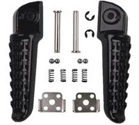 GCLANXI Convient for NINJA 650R EX650 ER6F ER6N 2006-2013 repose-pieds arrière de moto EX 650 ER-6N ER-6F 2007 2008 2009 2010 2012(Black)