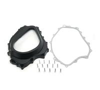 GCLANXI Couvercle de Carter Droit avec Joint for Honda CBR 1000RR 2004-2007/CB 1000RR 2008-2015, Accessoires Moto Noirs, Aluminium usiné(MT313-011A-BK W gask)