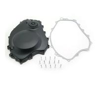 GCLANXI Couvercle de Carter Droit avec Joint for Honda CBR 1000RR 2004-2007/CB 1000RR 2008-2015, Accessoires Moto Noirs, Aluminium usiné(MT313-011B-BK-NOLOGO)