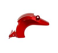 GCLANXI Couvercle de pignon Avant CNC, Protection de chaîne, pièces de Moto for Ducati Streetfighter V4 S Panigale V4 RS 2018-2024(Red)