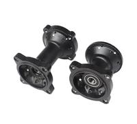 GCLANXI For jantes de 12 mm/15 mm, moyeu en acier avant 10, 12, 14, 17 pouces et roue arrière 10, 12, 14 pouces, moto tout-terrain, motocross(1pc 12mm Rear)