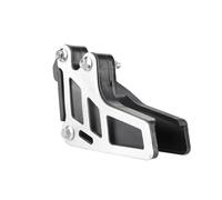 GCLANXI Guide-chaîne de Moto en Alliage d'aluminium, Compatible avec Honda, Yamaha, Kawasaki, Suzuki, CRF 250R, 250X, KX 250F, 450F, RM, RMZ, YZ(Silver)