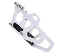 GCLANXI Guide-chaîne de Moto, Protecteur, tendeur de chaîne Universel for Honda CRF 250(Silver)