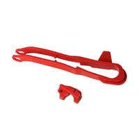 GCLANXI Guide-chaîne d'origine for Moto, Patin de chaîne, Bande de Caoutchouc for Bras oscillant arrière, Compatible avec Honda CRF150F, CRF230F, CRF250F, CRF250L(Flat Fork Set)