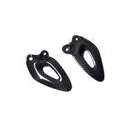 GCLANXI Kit de carénage avec repose-pieds, pédale et protection de talon en fibre de carbone sèche for moto Triumph Rocket 3 2020-2021(Carbon Fiber)