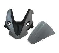 GCLANXI Kit de carénage de Pare-Brise for Moto de compétition CFMOTO 675SR-R CF 675SR, carénage intégré modifié avec Pare-Brise(Gray-Black A)
