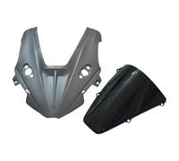 GCLANXI Kit de carénage de Pare-Brise for Moto de compétition CFMOTO 675SR-R CF 675SR, carénage intégré modifié avec Pare-Brise(Gray C)