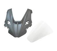 GCLANXI Kit de carénage de Pare-Brise for Moto de compétition CFMOTO 675SR-R CF 675SR, carénage intégré modifié avec Pare-Brise(Gray B)