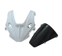 GCLANXI Kit de carénage de Pare-Brise for Moto de compétition CFMOTO 675SR-R CF 675SR, carénage intégré modifié avec Pare-Brise(White C)