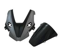 GCLANXI Kit de carénage de Pare-Brise for Moto de compétition CFMOTO 675SR-R CF 675SR, carénage intégré modifié avec Pare-Brise(Gray-Black C)