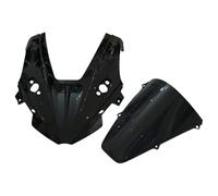 GCLANXI Kit de carénage de Pare-Brise for Moto de compétition CFMOTO 675SR-R CF 675SR, carénage intégré modifié avec Pare-Brise(Glossy Black C)
