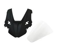 GCLANXI Kit de carénage de Pare-Brise for Moto de compétition CFMOTO 675SR-R CF 675SR, carénage intégré modifié avec Pare-Brise(Matte Black B)