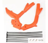 GCLANXI Kit de Protection de Cadre for KTM SX SXF XC XCF XCW XCFW EXC EXCF Six Days TPI 125 150 250 300 350 450 500 2023 Offroad MX(Orange Set)