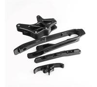 GCLANXI Kit de Protection de chaîne de Bras oscillant, Guide-chaîne et Collier de Serrage for KTM SX, SXF, XC et XCF 125, 200, 250, 300, 350 et 450 (2012-2018, 2019 et 2020).(Black F)