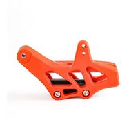 GCLANXI Kit de protection de chaîne for bras oscillant de moto + collier de serrage for durite de frein + guide-chaîne for KTM SXF EXC TC FX 125 150 200 250 450 530 690(Orange Chain Guide)