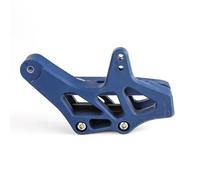 GCLANXI Kit de protection de chaîne for bras oscillant de moto + collier de serrage for durite de frein + guide-chaîne for KTM SXF EXC TC FX 125 150 200 250 450 530 690(Blue Chain Guide)