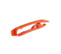 GCLANXI Kit de protection de chaîne for bras oscillant de moto + collier de serrage for durite de frein + guide-chaîne for KTM SXF EXC TC FX 125 150 200 250 450 530 690(Orange Chain Slider)