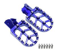 GCLANXI Motorcycle CNC Foot Pegs Pedal Mounting Pedals Retrofit Bracket For Sur-Ron Surron Sur Ron Light Bee S X Electric Off-Road Bike(Blue)