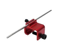 GCLANXI Outil d'alignement de chaîne de Moto, Outil d'alignement Rapide et précis for pignon de Scooter, vélo Tout-Terrain, VTT, réparation en Aluminium(Red)