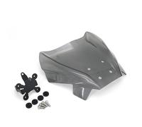 GCLANXI Pare-Brise for Moto CB650R CB 650 R CB1000R CB 1000 R, déflecteur de Vent for Honda CB 650 R 2023 2022 2021 2020(Smoky Gray)