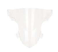 GCLANXI Pare-Brise Noir Transparent for BMW S1000RR 2015 - 2018, Double Bulle, déflecteur de Vent, Accessoires de Moto(Clear)