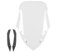 GCLANXI Pare-Vent for Moto, déflecteur de Flux d'air, visière, écran de Protection for Yamaha N-Max NMAX 155 2021 2022 2023 2024(Clear)