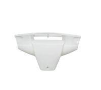 GCLANXI Pièces et accessoires de moto for 3KJ JOG50, couvercle de poignée, couvercle de compteur de vitesse, couvercle d'instrument(WHITE)