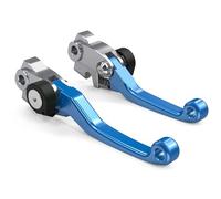 GCLANXI Poignée de Levier d'embrayage de Frein Pliable for Moto, for Husqvarna TE300 TE250 Te FE 150 200 250 300 350 400 450 501 2022 2023 2024(Blue)