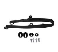 GCLANXI Protecteur de chaîne en Alliage d'aluminium CNC, Guide, Curseur, entretoise, Joint à vis for Fourche arrière Plate CRF250L, Accessoires de Moto(Black)
