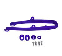 GCLANXI Protecteur de chaîne en Alliage d'aluminium CNC, Guide, Curseur, entretoise, Joint à vis for Fourche arrière Plate CRF250L, Accessoires de Moto(Blue)