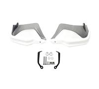 GCLANXI Protège-mains for guidon CFMOTO 450MT 2024 2025, protection for levier de frein et d'embrayage, MT450, MT450(White Grey Set)
