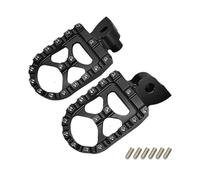 GCLANXI Repose-Pieds à pédale CNC for Moto, for Yamaha YZ 85 125 250 YZ250F YZ426F YZ450F YZ250X YZ250FX YZ450FX WR250F WR400F WR426F(Black)
