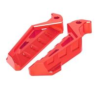 GCLANXI Repose-pieds arrière for moto Yamaha TMAX500, TMAX530, TMAX560, TMAX 560 500 530 Tech TMAX, accessoires for pédales(Red)
