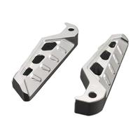 GCLANXI Repose-pieds arrière for passager, accessoires de moto for YZF R15 R1 R25 R3 R6 R7 R1M R6S TRX850 YZF600R(Silver)