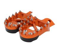 GCLANXI Repose-Pieds en Aluminium for Moto, pédales, for KTM SX XC EXC MXC SXS SXS-F SX-F EXC-F 50 65 85 125 150 200 250 350 450(Orange)