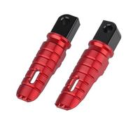 GCLANXI Repose-pieds for pédale de passager arrière for GSX-950S GSX-950 GSX-8S GSX-8R GSX-S750 GSX-S150 125 GSX-R150 /125 GSX250R GSX-R 1000(Red)