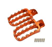 GCLANXI Repose-Pieds forgés CNC, Repose-pédales for KTM 690 790 950 990 1090 1190 1290 Super Adventure R Supermoto RT Enduro SMC SMR, Nouveau(Orange)