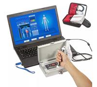 GCLCPAEN Analyseur Magnétique À Résonance Quantique, Scanner Corporel Professionnel, Multilingue, 54 Rapports, Rapide Et Précis, Analyse 3D Dynamique Portable