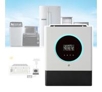 GCLCPAEN Générateur Onduleur Solaire,12V/24V/48V CC vers 220-240V Ca,Onduleur Hybride 1,5Kw-5,5Kw,avec Contrôleurs Mppt 60-80A,Conversion 10-20Ms,pour Batterie Lithium/Plomb-Acide,1.5kw