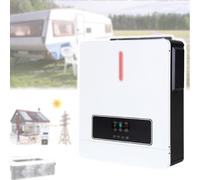 GCLCPAEN Onduleur Hybride Monophasé 8,2Kw/10,2Kw,48VCc À 220-240VCa,avec Contrôleur Solaire Mppt 160A,Pv 90V CC À 500V CC,Conception en Filet Anti-Poussière,sans Batterie,pour Domestique,10.2KW