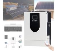 GCLCPAEN Onduleur Solaire Photovoltaïque,1,0Kw À 4,2Kw,Onduleur Hybride Solaire CC 12V/24V vers Ca 220V,Contrôleur Solaire MPPT 40-120A Intégré,Compatible avec De Nombreuses Batteries,3.2Kw