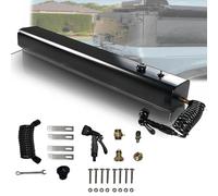 GCLCPAEN Réservoir De Douche pour Voiture, Réservoir d'eau sous Pression De 9,5 Gallons, Double Sortie d'eau, Douchette De Toit, 10 Modes De Pulvérisation, pour Alimentation en Eau Extérieure