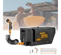 GCLCPAEN Réservoir d'eau Pressurisé Intégré,Réservoir d'eau De Toit De 24L,10 Méthodes De Pulvérisation,Portabilité sans Effort,Charge en 4 Heures,pour Douches De Camping Et Activités De Plein Air