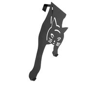 Gcljlmy Au-dessus de la porte, crochet pour chat, crochet pour porte, arrière, patère, porte-serviettes moderne, crochet en fer pour armoire, patère pour