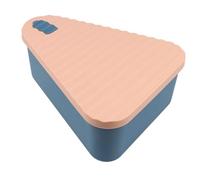 Gcljlmy Boîte de rangement à pizza de qualité alimentaire, polyvalente, légère, résistante aux températures allant de -40 °C à 200 °C (L rose bleu)