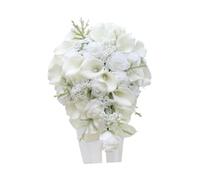 Gcljlmy Bouquet de mariage pour mariée - Élégant et décoratif - Pour anniversaire, Saint-Valentin, douche nuptiale
