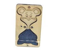 Gcljlmy Busy Board Sablier de bricolage pour enfants de 1 à 2 ans, jeu de cognition, motricité fine pour enfants de 1 à 2 ans, jouet de voyage, bleu